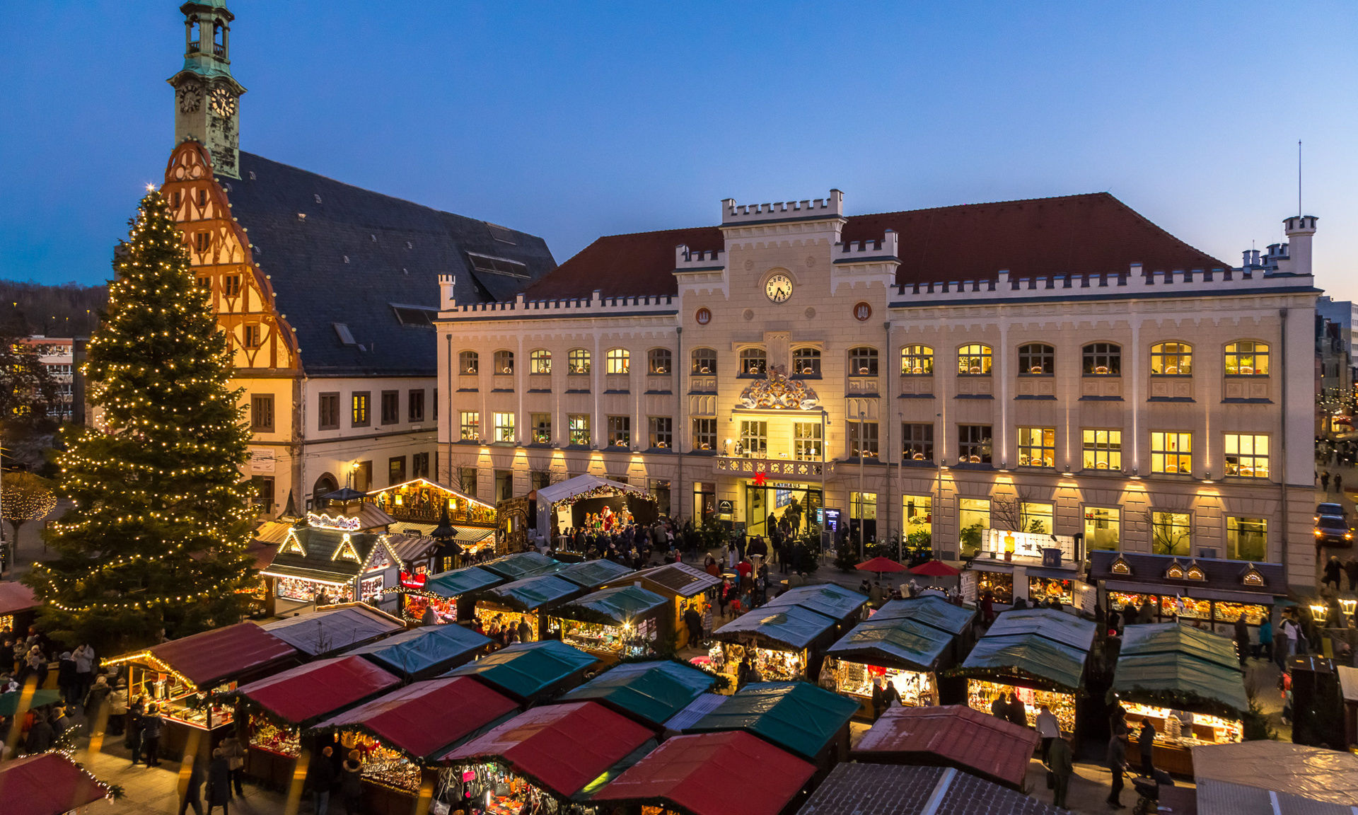Weihnachtszauber Zwickau Hotelarrangements Stadt Zwickau Sachsen